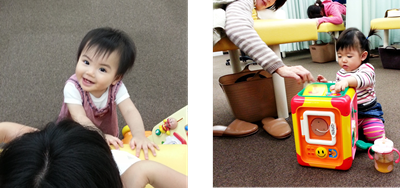１・２才のお子さん