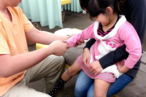 子供の診察