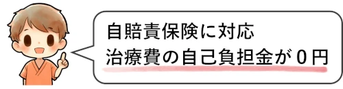 自賠責保険に対応
